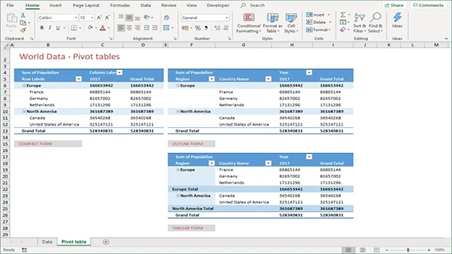 Excel Spreadsheet